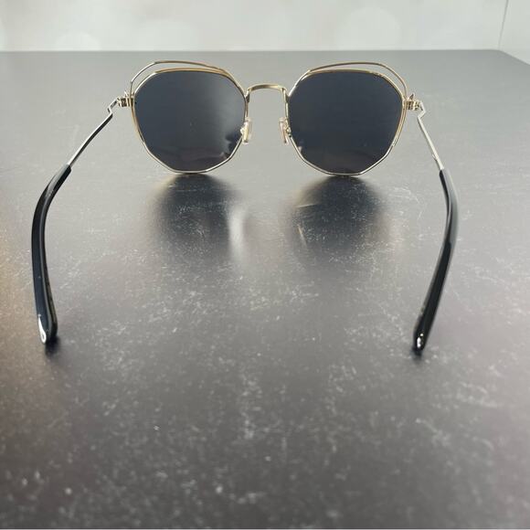 Jimmy Choo FRANNY/S J5G/IR Oval Gold Full Rim Sunglasses Women’s Sz 54-19-150 main image 5